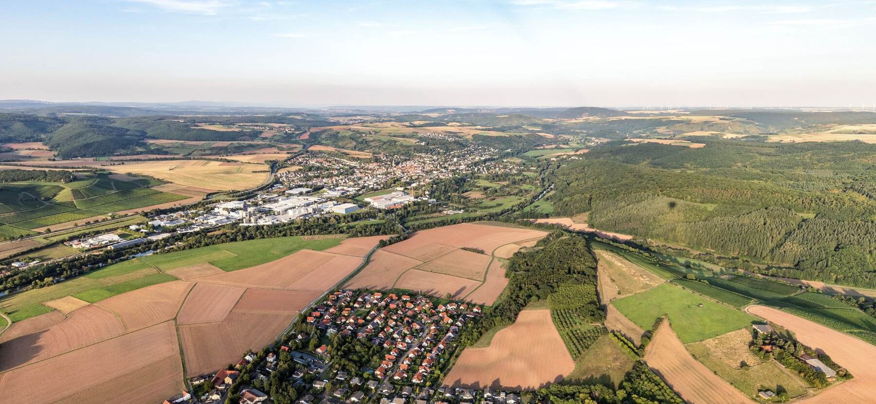 Luftaufnahme von Bad Sobernheim